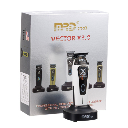 Машинка для стрижки окантовочная, аккум\сет, 10000-13000 об\мин, нож 40 мм MRD MRD-GMT-999C white